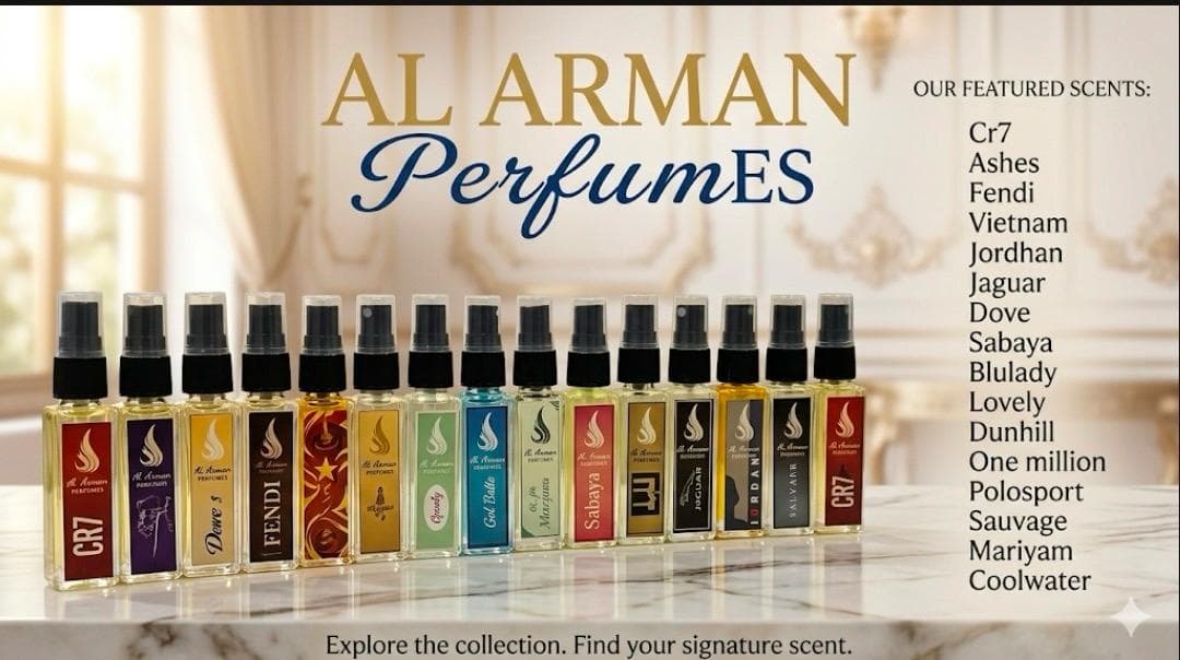 Al Arman Spray Collection packaging